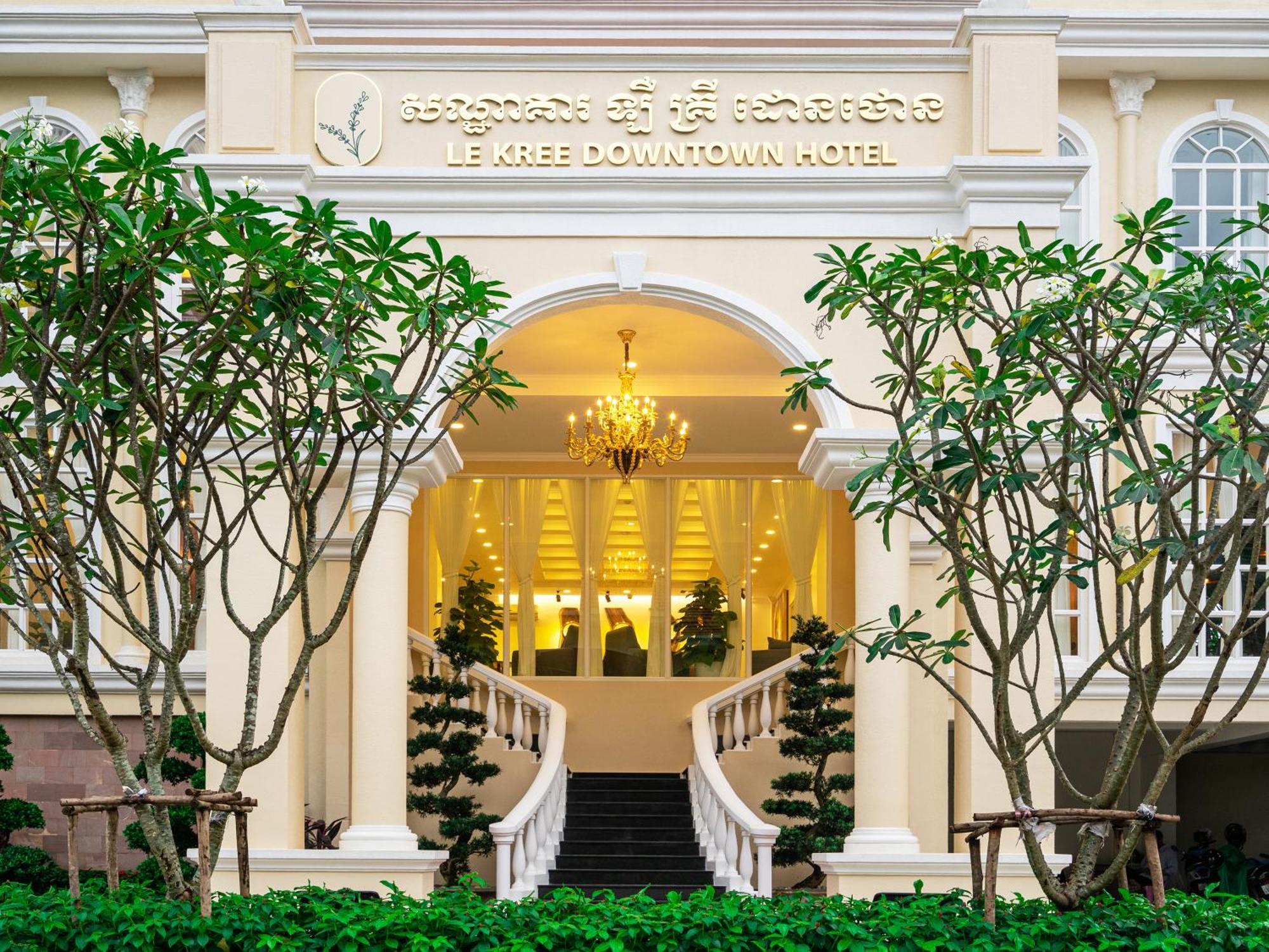 Le Kree Downtown Hotel Phnom Penh Eksteriør billede